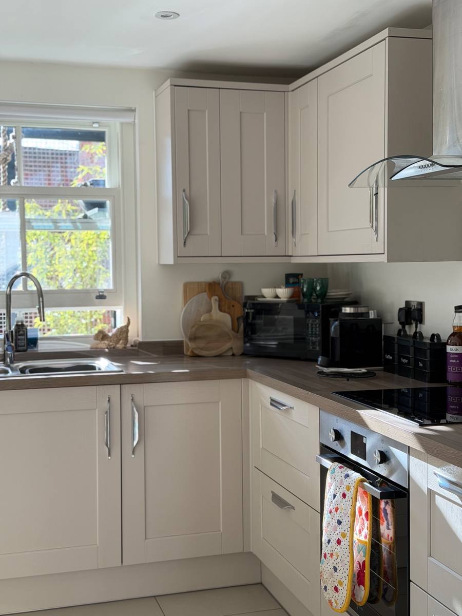 Freshly cleaned kitchen